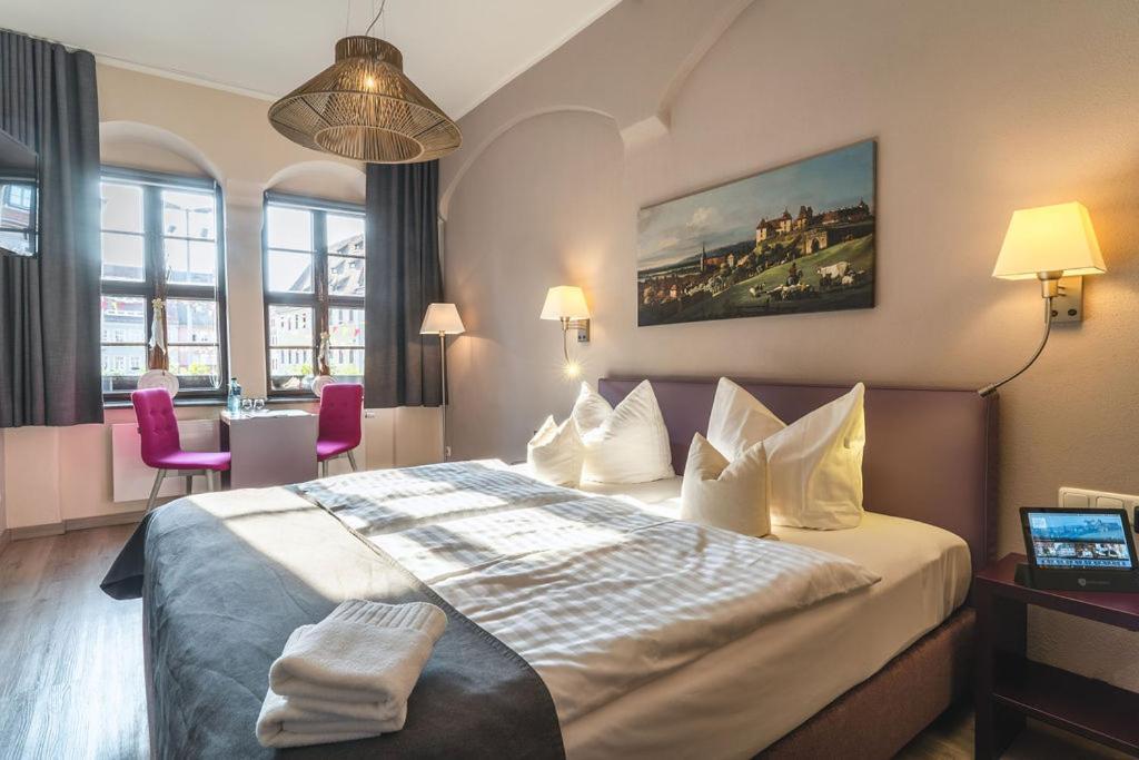 Pirnscher Hof - Hotel Garni Pirna Ngoại thất bức ảnh