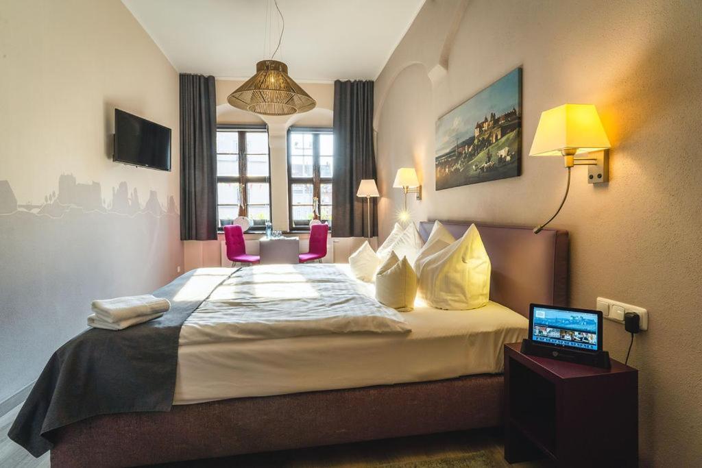 Pirnscher Hof - Hotel Garni Pirna Ngoại thất bức ảnh