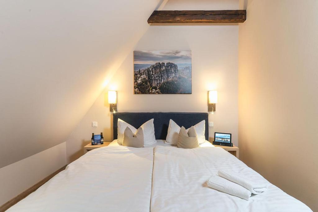 Pirnscher Hof - Hotel Garni Pirna Ngoại thất bức ảnh